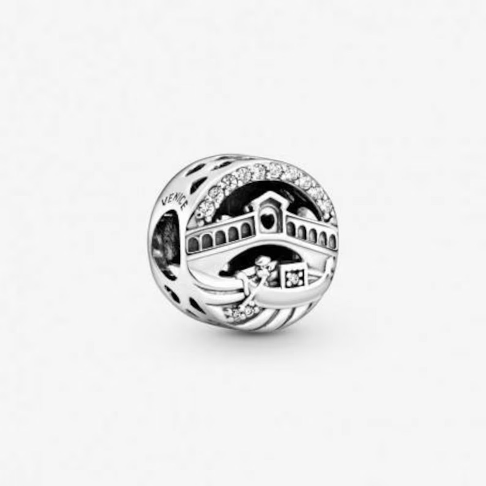 Pandora Venice Gondola Love Travel Italy Silver Charm #228